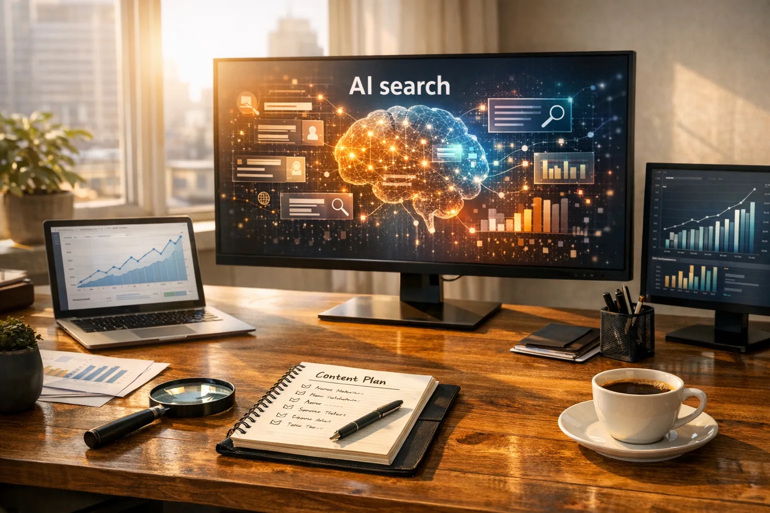 Jak pozycjonować stronę w AI search?